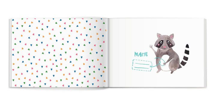 Frau Ottilie Erinnerungsbuch Kindergartenfreundebuch Tiere bei Nauli and Stories