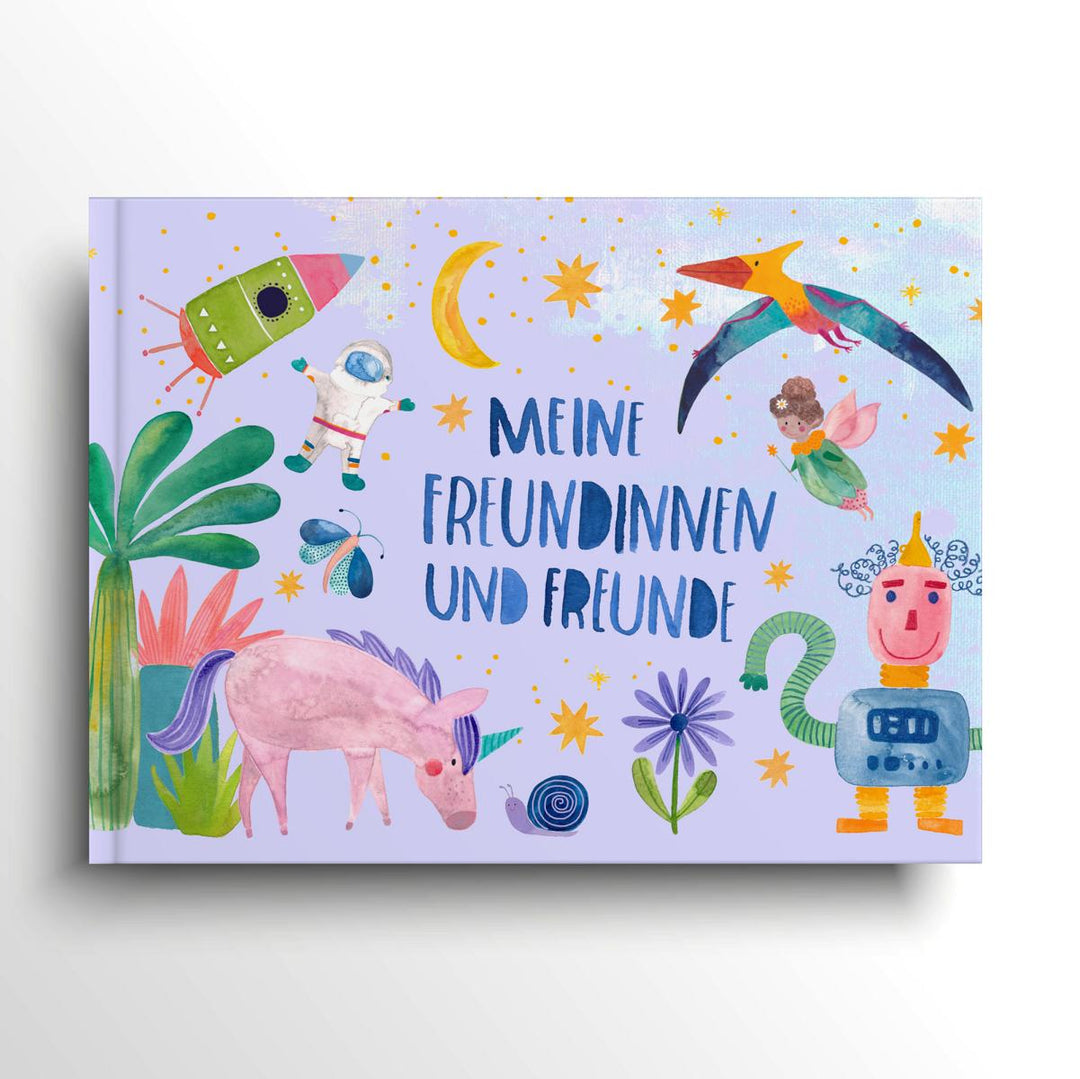 Frau Ottilie Erinnerungsbuch Kindergarten Freundebuch bei Nauli and Stories