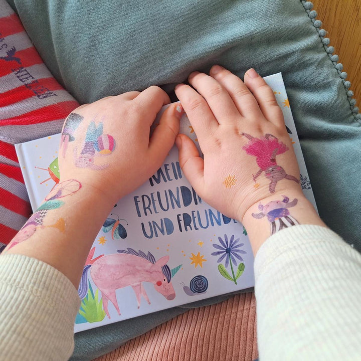 Frau Ottilie Erinnerungsbuch Kindergarten Freundebuch bei Nauli and Stories
