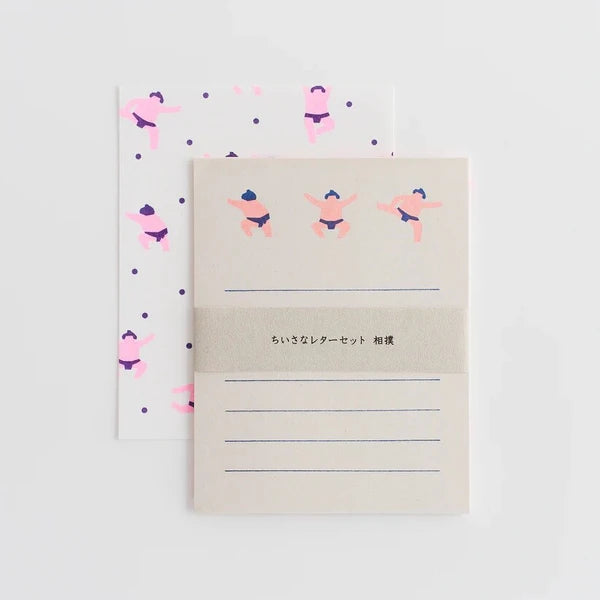 Furukawa Shiko Briefpapier Nombre Mini Letter Set – Sumo bei Nauli and Stories