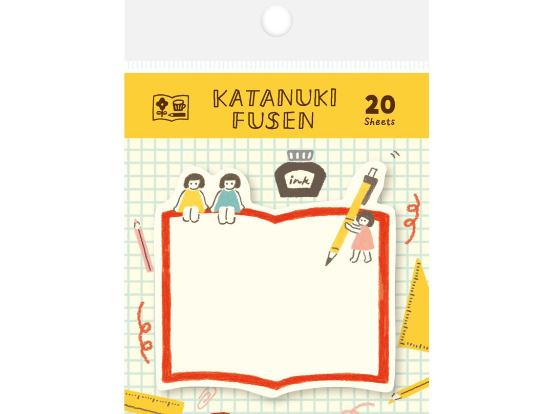 Furukawa Shiko Haftnotizzettel Haftnotizblock Schulkinder bei Nauli and Stories