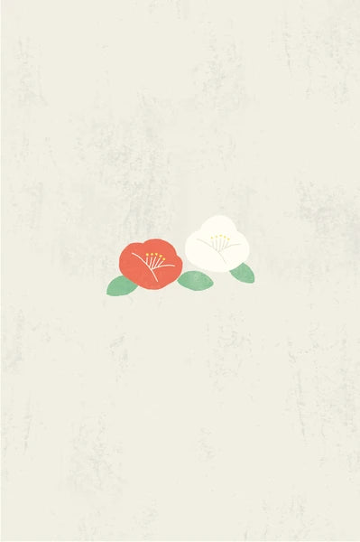 Goshuincho Briefpapier Reisetagebuch als Leporello Kamelien bei Nauli and Stories