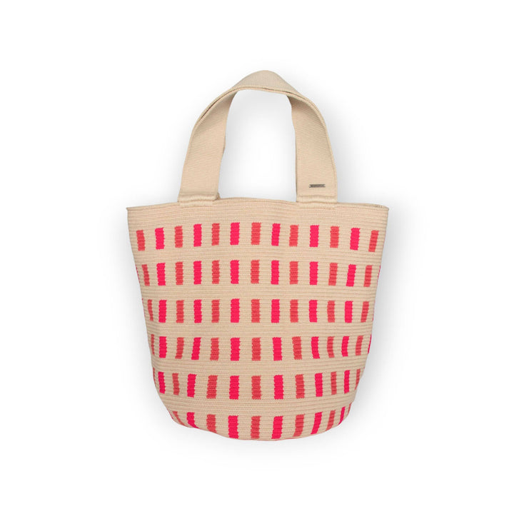 Guajii Handtasche Check tote bag | Watermelon