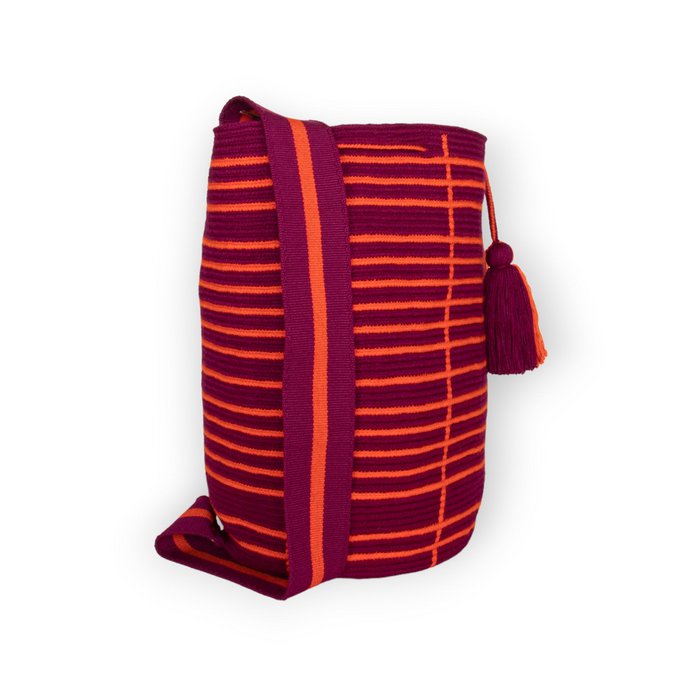 Guajii Handtasche Stripe backpack | Cayenne