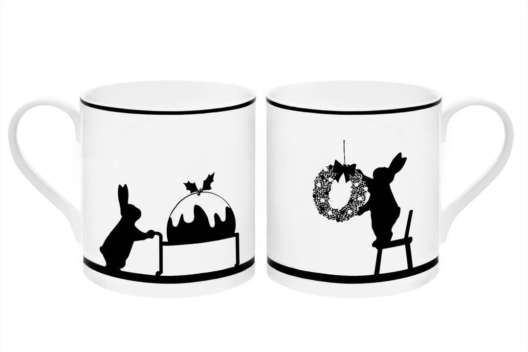 HAM Kaffee- & Teebecher Festive Rabbit Mug