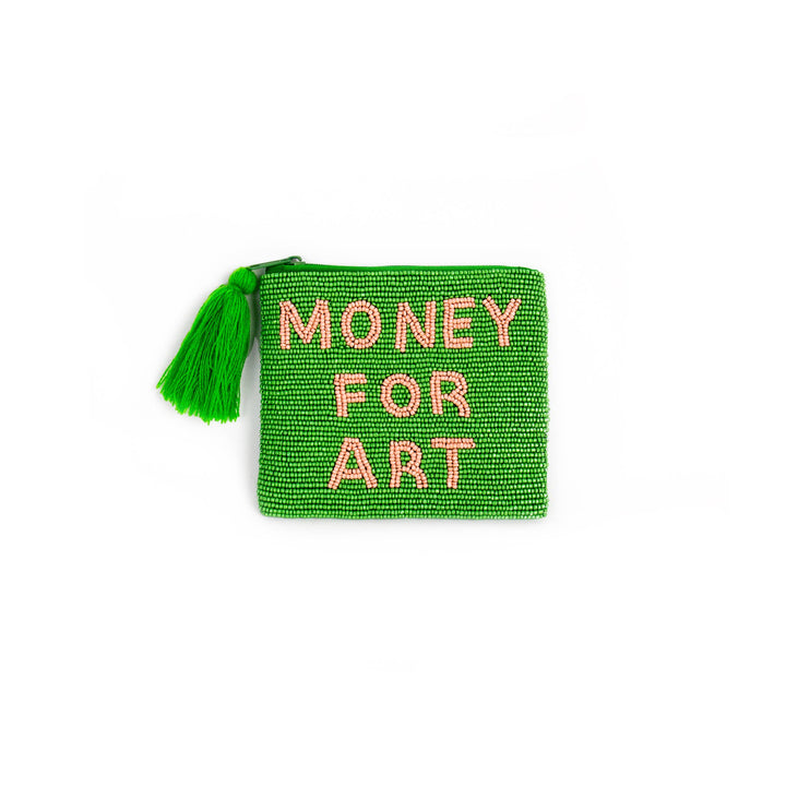 Helio Ferretti Clutch Perlen-Clutch Money for Art | Helio Ferretti bei Nauli and Stories