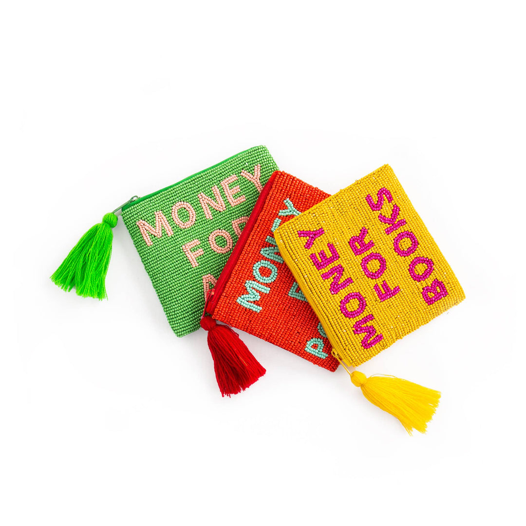 Helio Ferretti SMALL MONEY FOR BOOKS CLUTCH HF bei Nauli and Stories