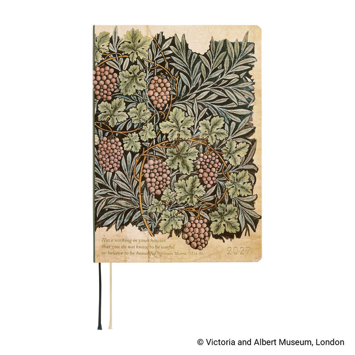 Hobonichi Kalender HON A5 The V&amp;A Series: Vine - 2027 bei Nauli and Stories