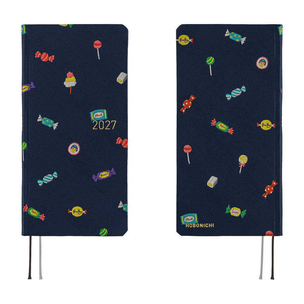 Hobonichi Kalender Weeks Bow &amp; Tie: Candy Dream - 2027 bei Nauli and Stories