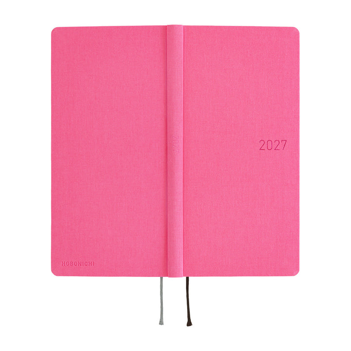 Hobonichi Kalender Weeks Colors: Pink Sapphire - 2027 bei Nauli and Stories