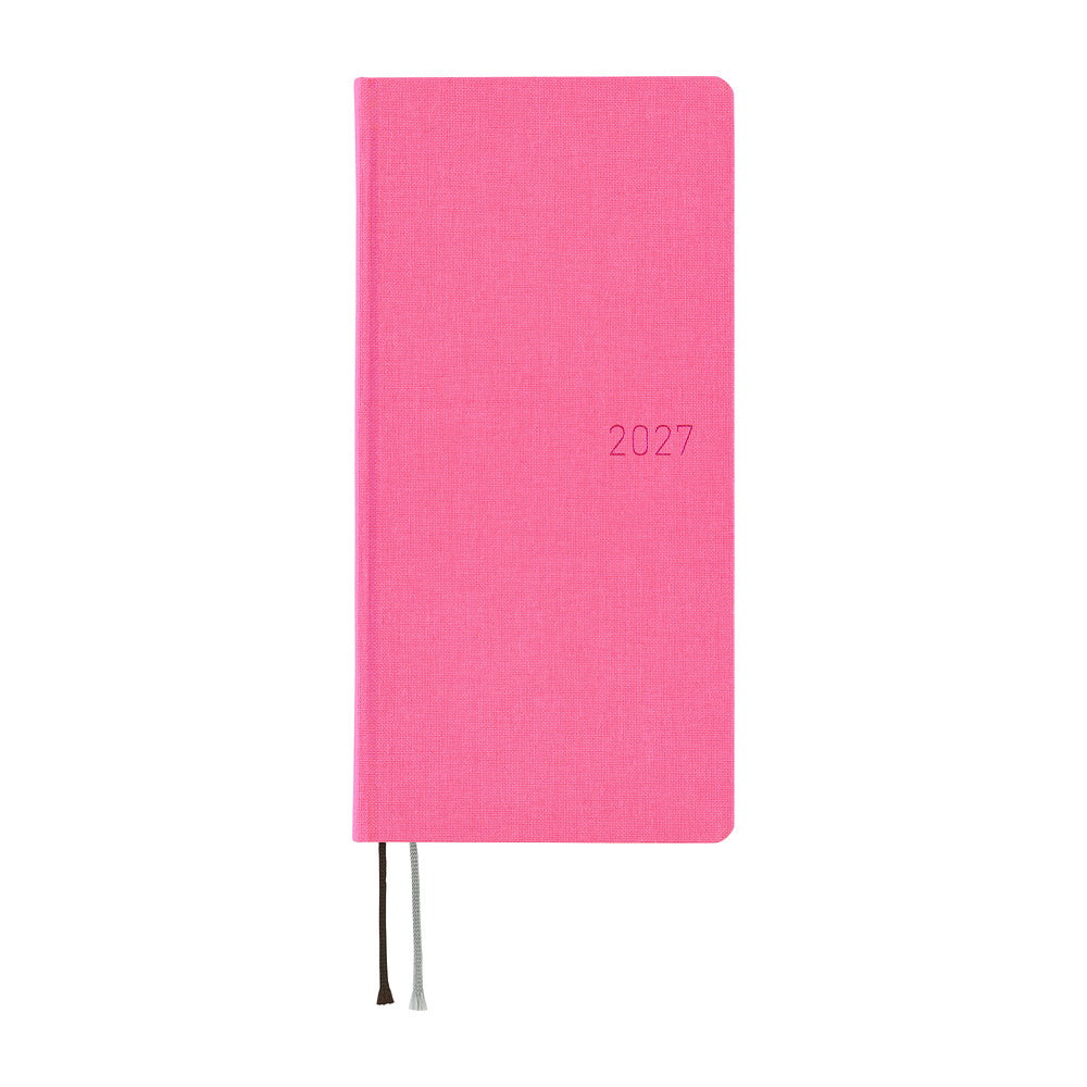 Hobonichi Kalender Weeks Colors: Pink Sapphire - 2027 bei Nauli and Stories
