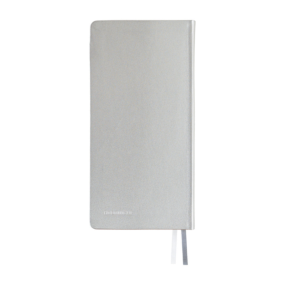 Hobonichi Kalender Weeks Leather: Noble Silver - 2027 bei Nauli and Stories