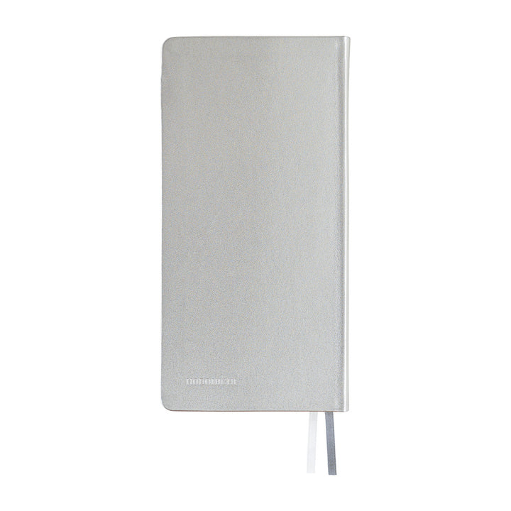 Hobonichi Kalender Weeks Leather: Noble Silver - 2027 bei Nauli and Stories