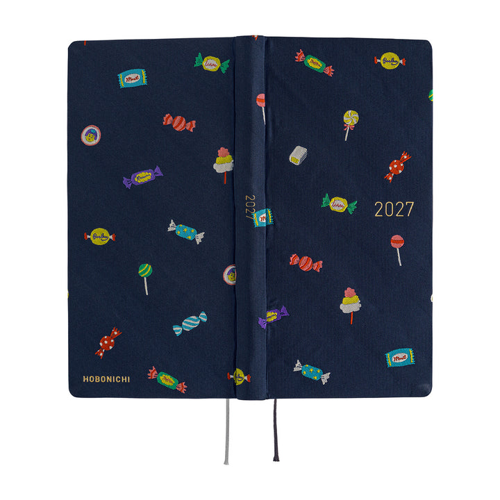 Hobonichi Kalender Weeks MEGA Bow &amp; Tie: Candy Dream - 2027 bei Nauli and Stories