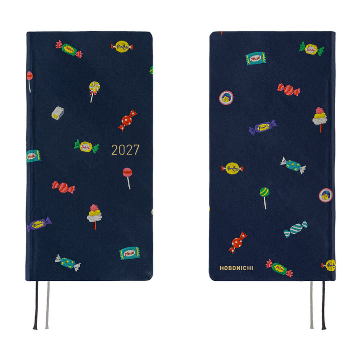 Hobonichi Kalender Weeks MEGA Bow &amp; Tie: Candy Dream - 2027 bei Nauli and Stories