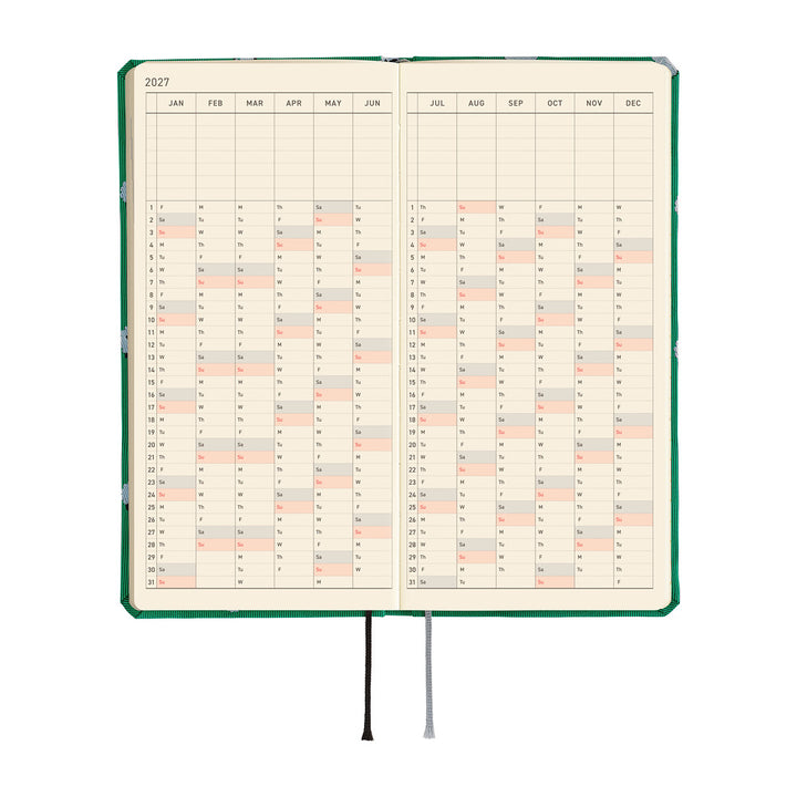 Hobonichi Kalender Weeks MEGA Bow &amp; Tie: Sheep Sheep Sheep - 2027 bei Nauli and Stories