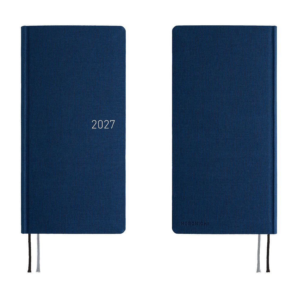Hobonichi Kalender Weeks MEGA Colors: Midnight Blue - 2027 bei Nauli and Stories