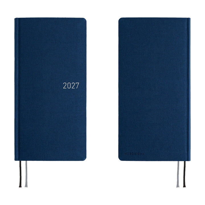 Hobonichi Kalender Weeks MEGA Colors: Midnight Blue - 2027 bei Nauli and Stories