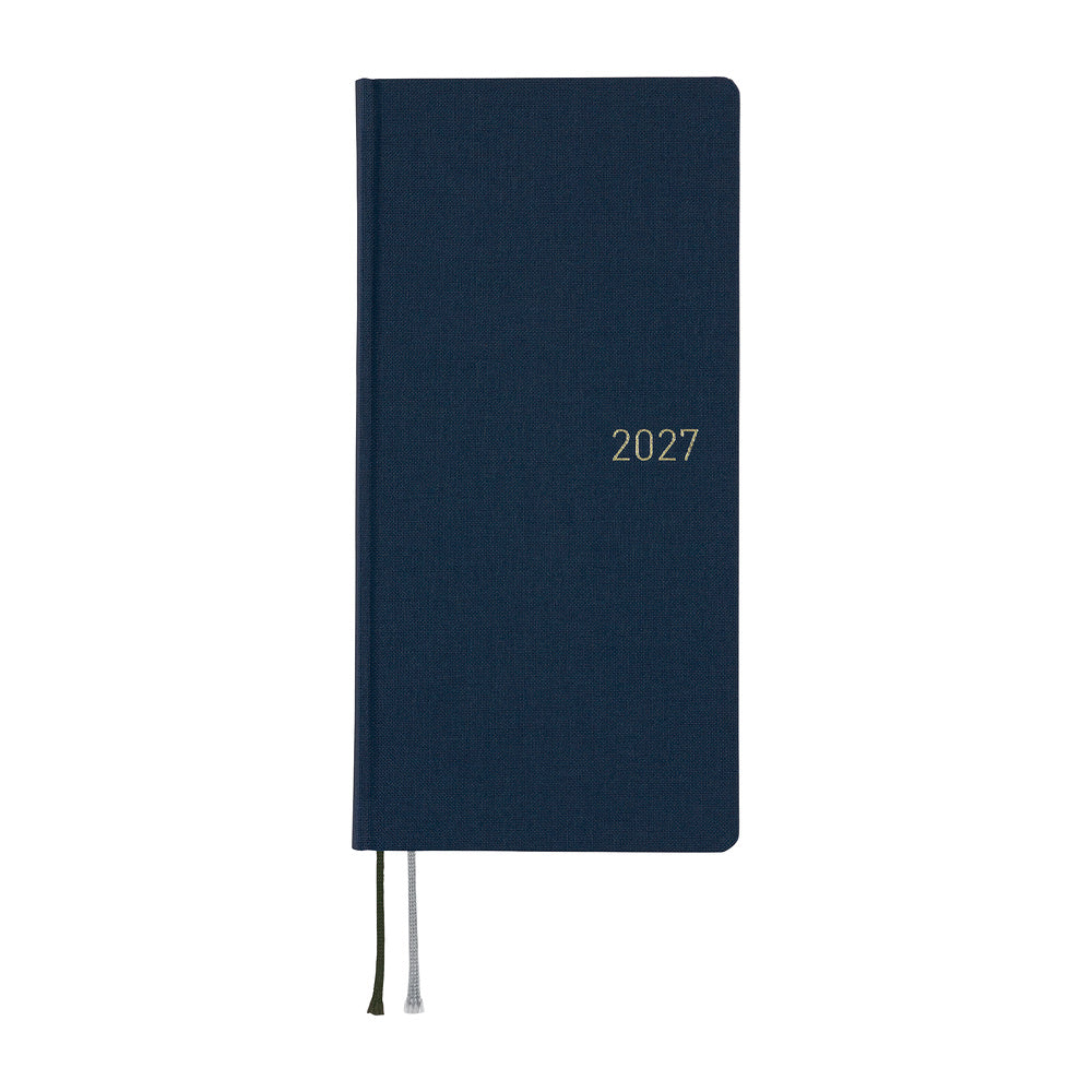 Hobonichi Kalender Weeks MEGA Colors: Midnight Blue - 2027 bei Nauli and Stories