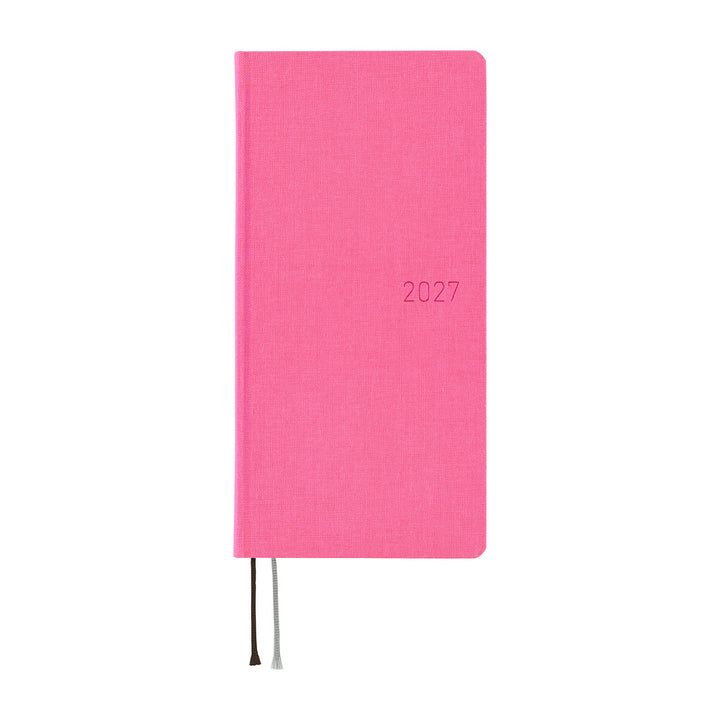 Hobonichi Kalender Weeks MEGA Colors: Pink Sapphire - 2027 bei Nauli and Stories