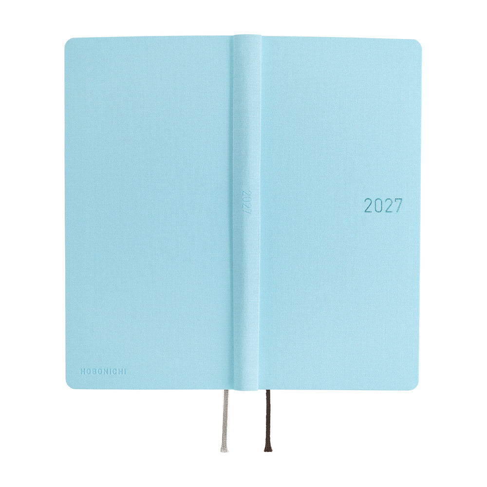 Hobonichi Kalender Weeks MEGA Colors: Sea Glass - 2027 bei Nauli and Stories
