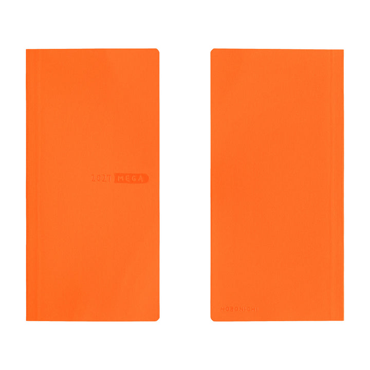 Hobonichi Kalender Weeks MEGA Sneaker: Mandarin Orange - 2027 bei Nauli and Stories