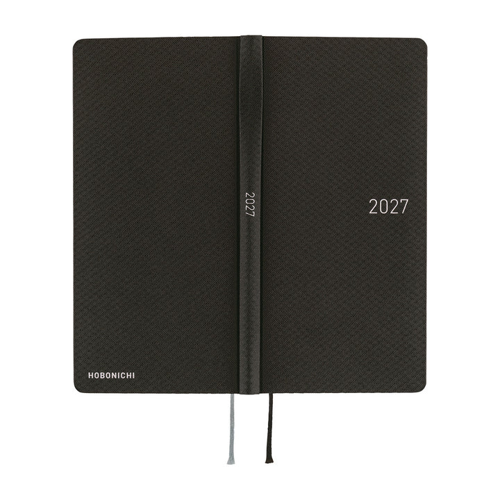 Hobonichi Kalender Weeks Paper Series: Black Argyle - 2027 bei Nauli and Stories