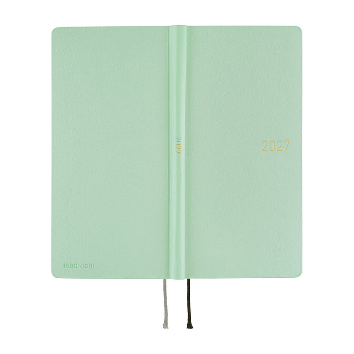 Hobonichi Kalender Weeks Paper Series: Jade - 2027 bei Nauli and Stories