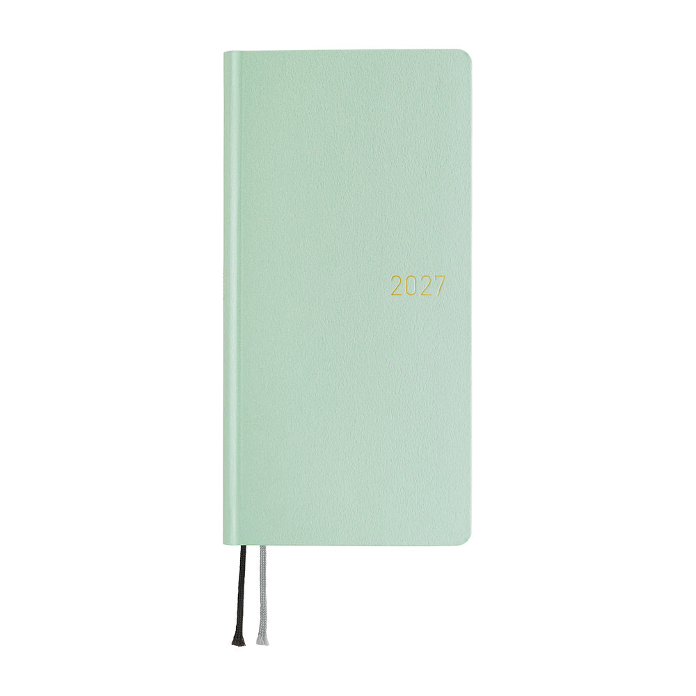 Hobonichi Kalender Weeks Paper Series: Jade - 2027 bei Nauli and Stories