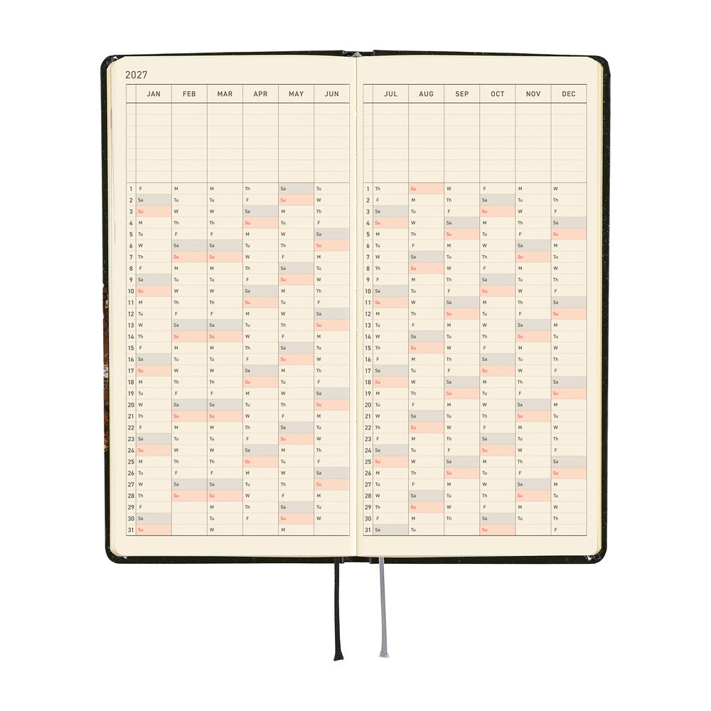 Hobonichi Kalender Weeks tanakadaisuke: Starlight - 2027 bei Nauli and Stories