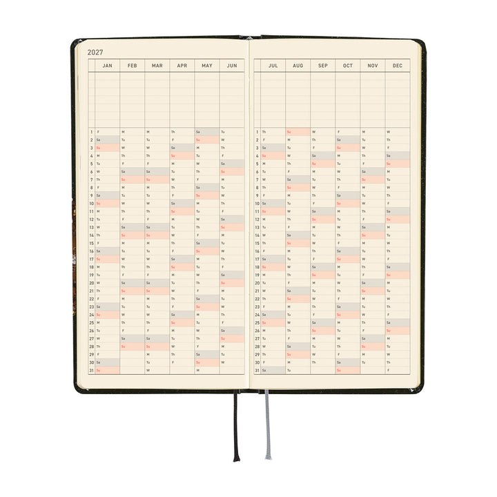 Hobonichi Kalender Weeks tanakadaisuke: Starlight - 2027 bei Nauli and Stories