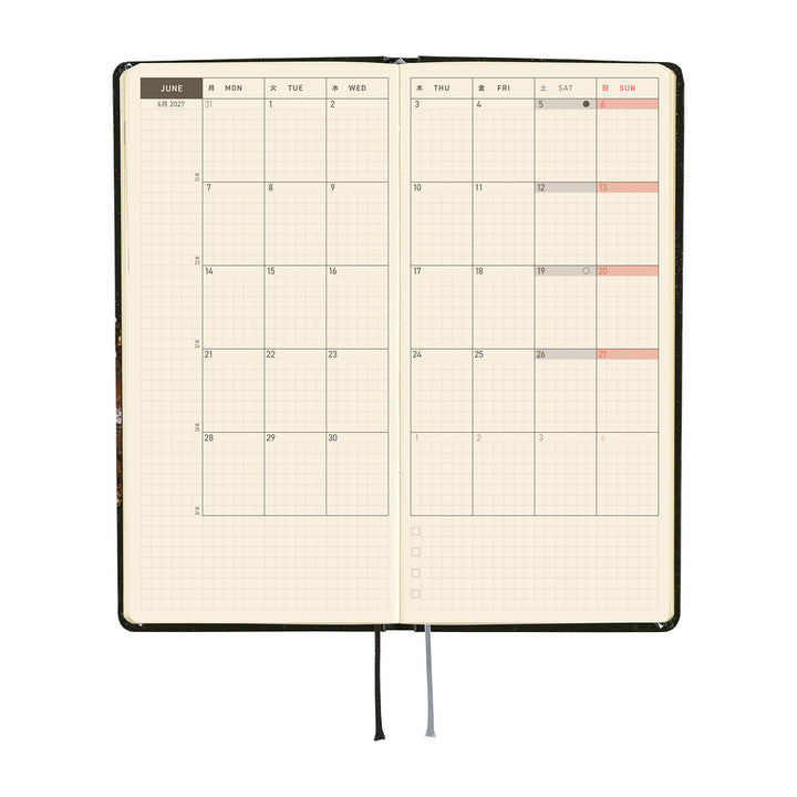 Hobonichi Kalender Weeks tanakadaisuke: Starlight - 2027 bei Nauli and Stories