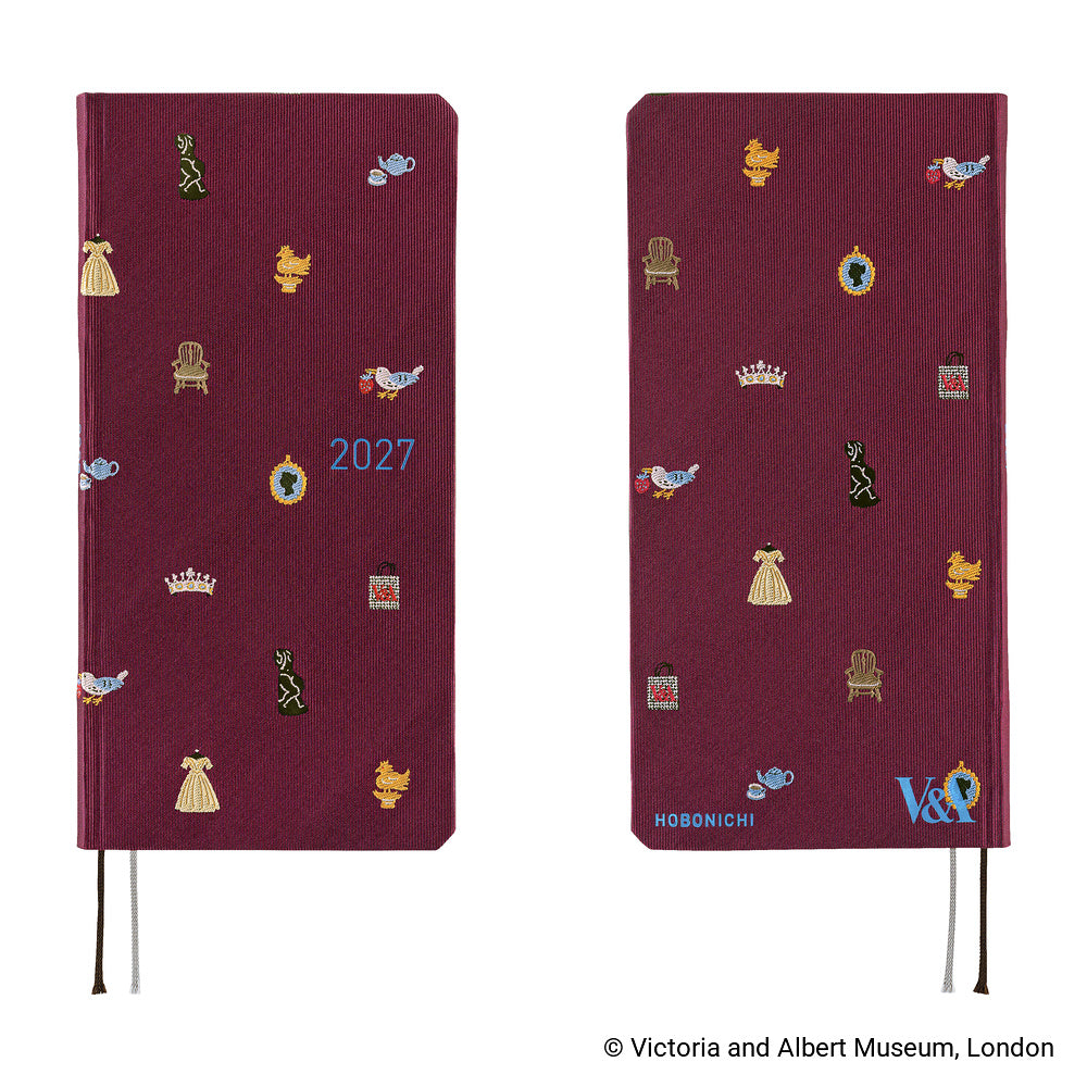 Hobonichi Kalender Weeks The V&amp;A Series: Welcome to the V&amp;A - 2027 bei Nauli and Stories