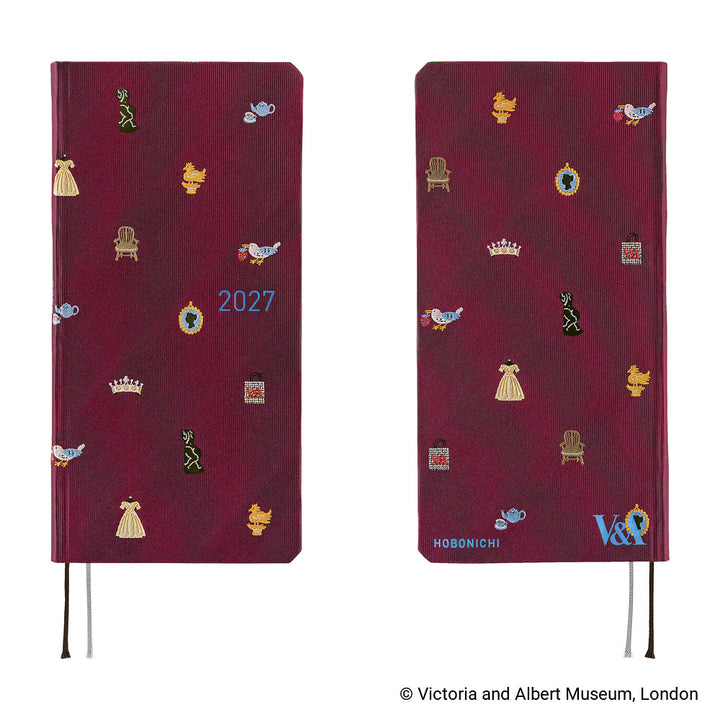 Hobonichi Kalender Weeks The V&amp;A Series: Welcome to the V&amp;A - 2027 bei Nauli and Stories