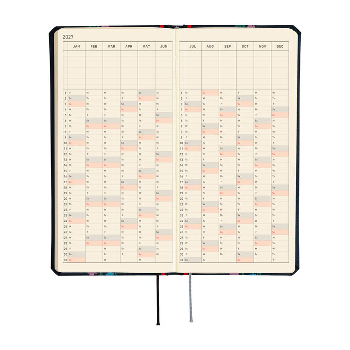 Hobonichi Kalender Weeks Yoshie Watanabe: Petit Bloom - 2027 bei Nauli and Stories