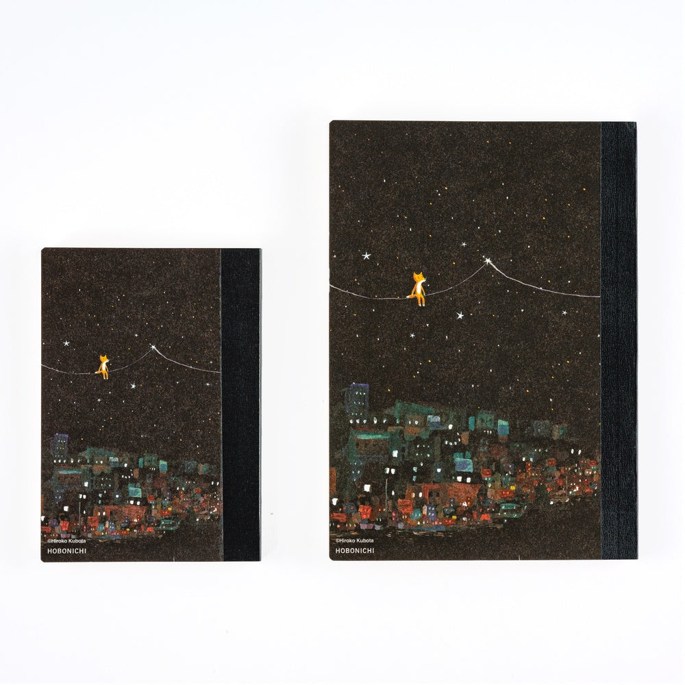 Hobonichi Notizbuch A5 Hiroko Kubota: Hobonichi Graph Notebook (A5) - Another night of falling star sparklers - 2027 bei Nauli and Stories
