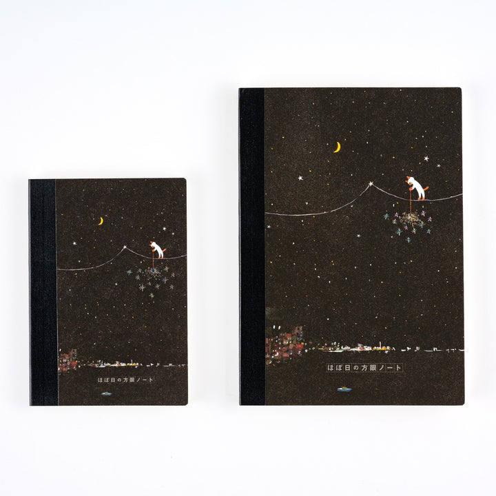 Hobonichi Notizbuch A5 Hiroko Kubota: Hobonichi Graph Notebook (A5) - Another night of falling star sparklers - 2027 bei Nauli and Stories