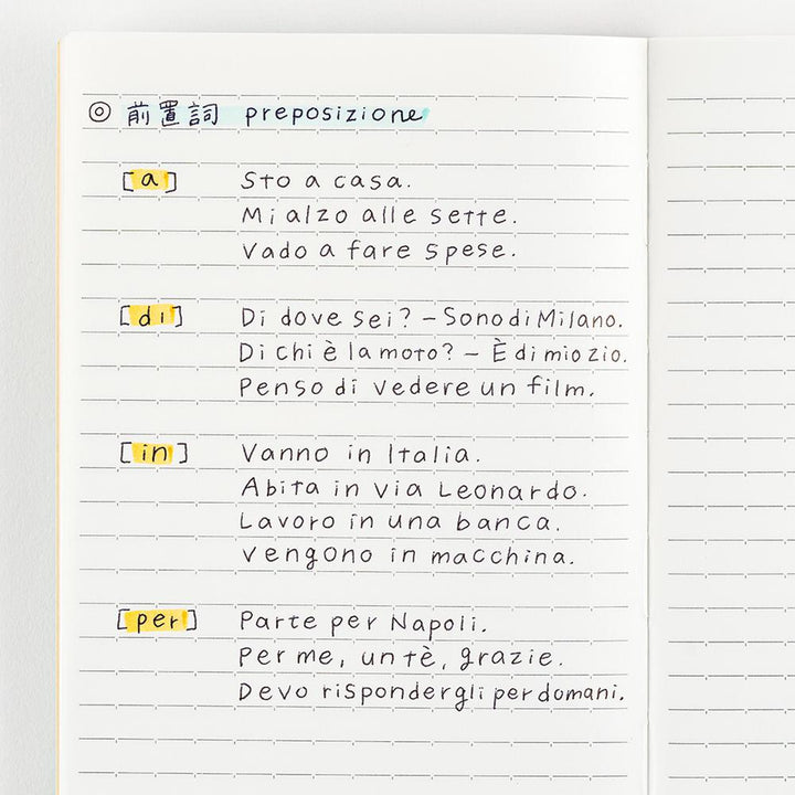 Hobonichi Notizbuch A5 Hobonichi Lined Notebook (A5 Size) - 2027 bei Nauli and Stories
