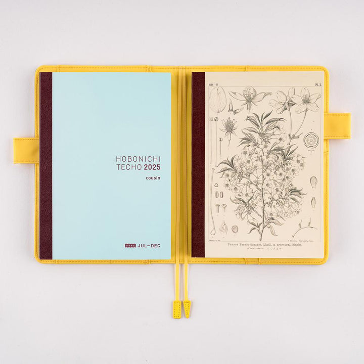 Hobonichi Notizbuch A5 Tomitaro Makino: Hobonichi Graph Notebook (A5) - Yamazakura - 2027 bei Nauli and Stories