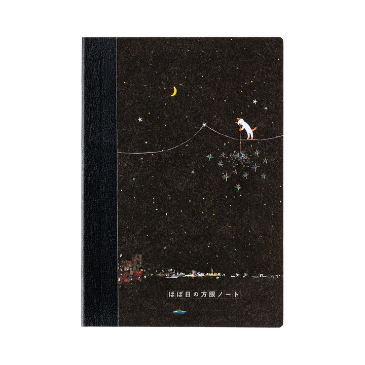 Hobonichi Notizbuch DIN A6 Hiroko Kubota: Hobonichi Graph Notebook (A6) - Another night of falling star sparklers - 2027 bei Nauli and Stories