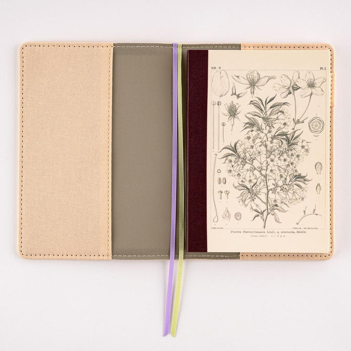 Hobonichi Notizbuch DIN A6 Tomitaro Makino: Hobonichi Graph Notebook (A6) - Yamazakura - 2027 bei Nauli and Stories