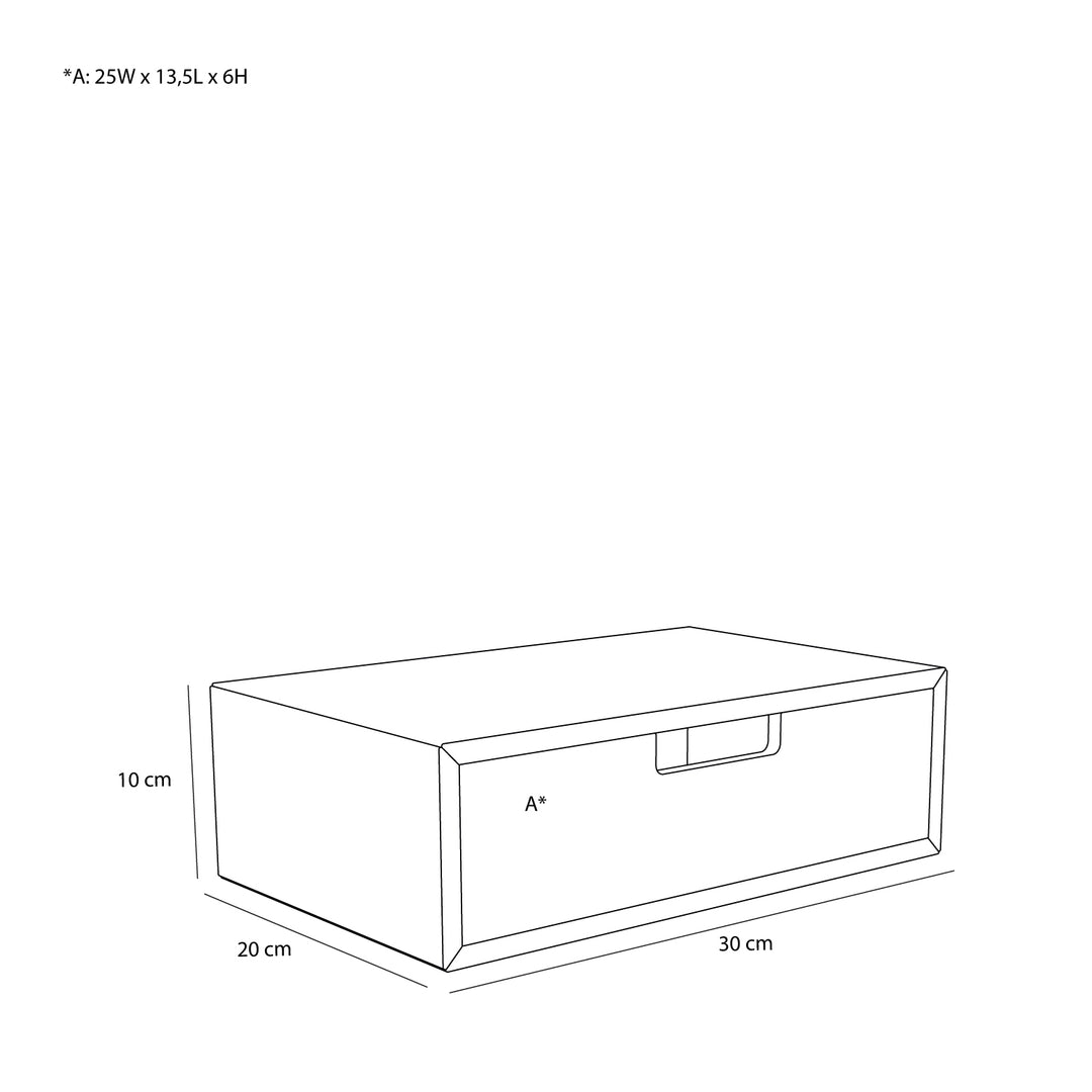 Hübsch Aufbewahrungsbox Hübsch Hide Aufbewahrungsbox Naturfarben bei Nauli and Stories