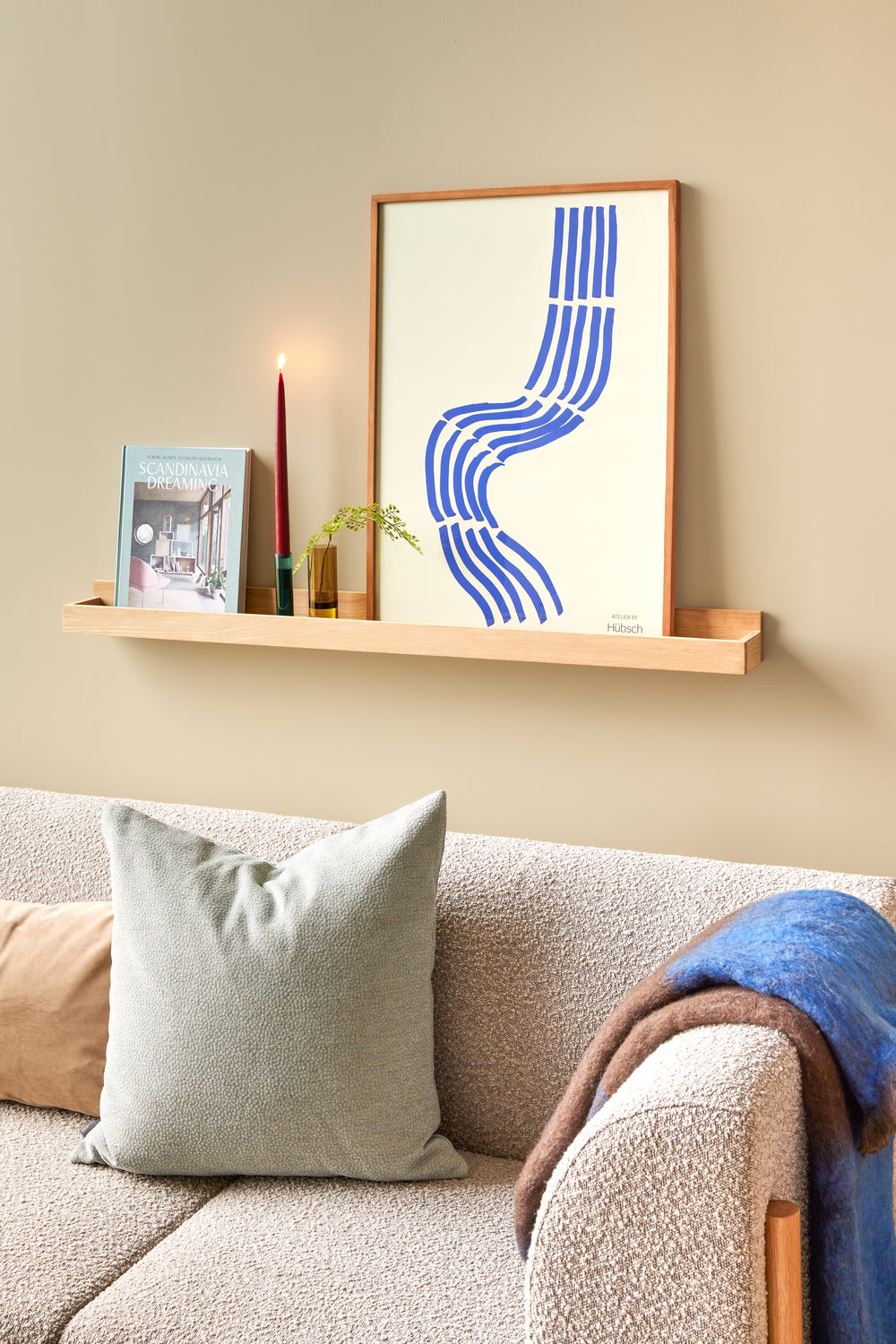 Hübsch Bilderleiste Hübsch Folk Bilderleiste Small Naturfarben bei Nauli and Stories