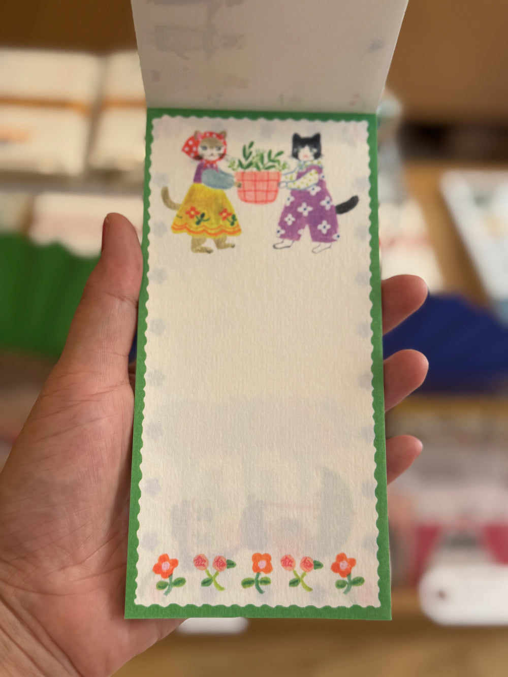Hyogensha Notizblock Notepad - Jardin - Märchenhafte Tiere von Aiko Fukawa bei Nauli and Stories