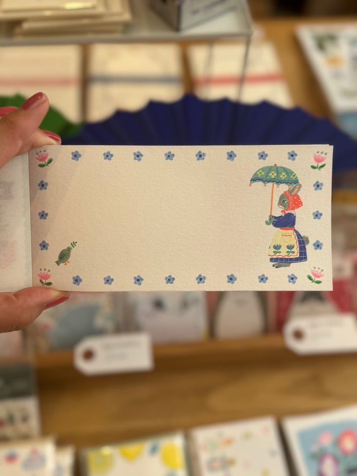 Hyogensha Notizblock Notepad - Jardin - Märchenhafte Tiere von Aiko Fukawa bei Nauli and Stories
