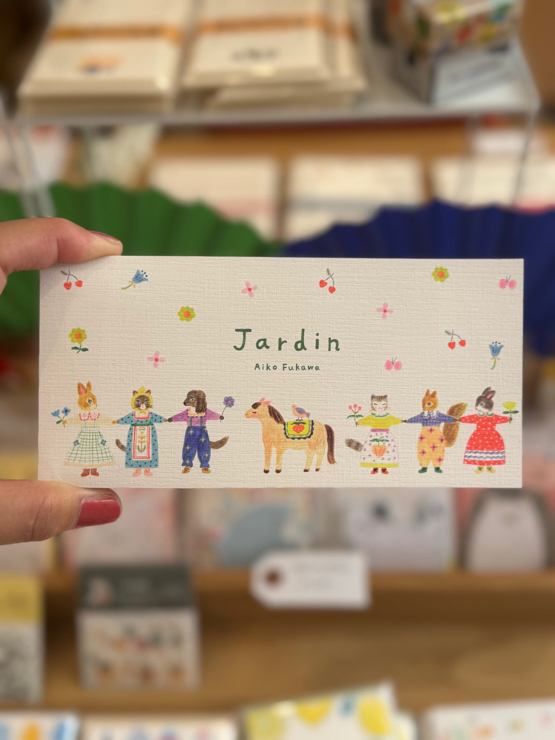 Hyogensha Notizblock Notepad - Jardin - Märchenhafte Tiere von Aiko Fukawa bei Nauli and Stories