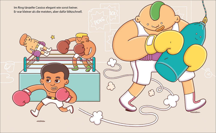 Insel Verlag Bilderbuch Little People, Big Dreams auf Deutsch: Muhammad Ali