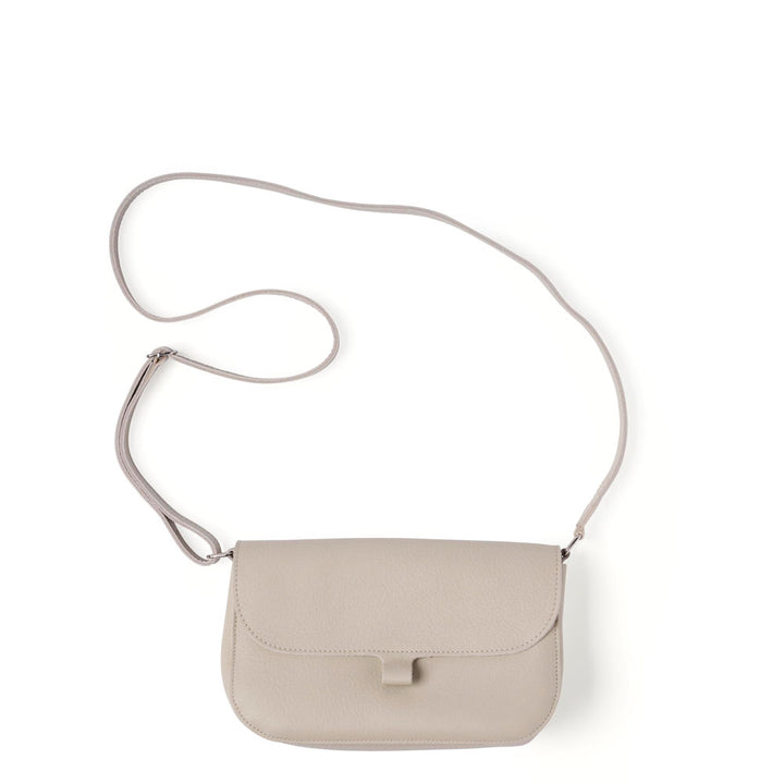 Keecie Handtasche Lederhandtasche Wild Swan - Cement