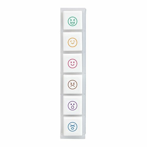 Kodomo No Kao Pre-Inked Stempel Pochitto6 - How do you feel today? bei Nauli and Stories