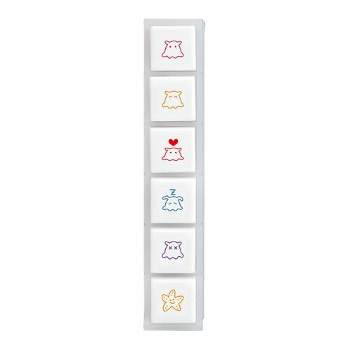 Kodomo No Kao Pre-Inked Stempel Pochitto6 - Mendako and friends bei Nauli and Stories